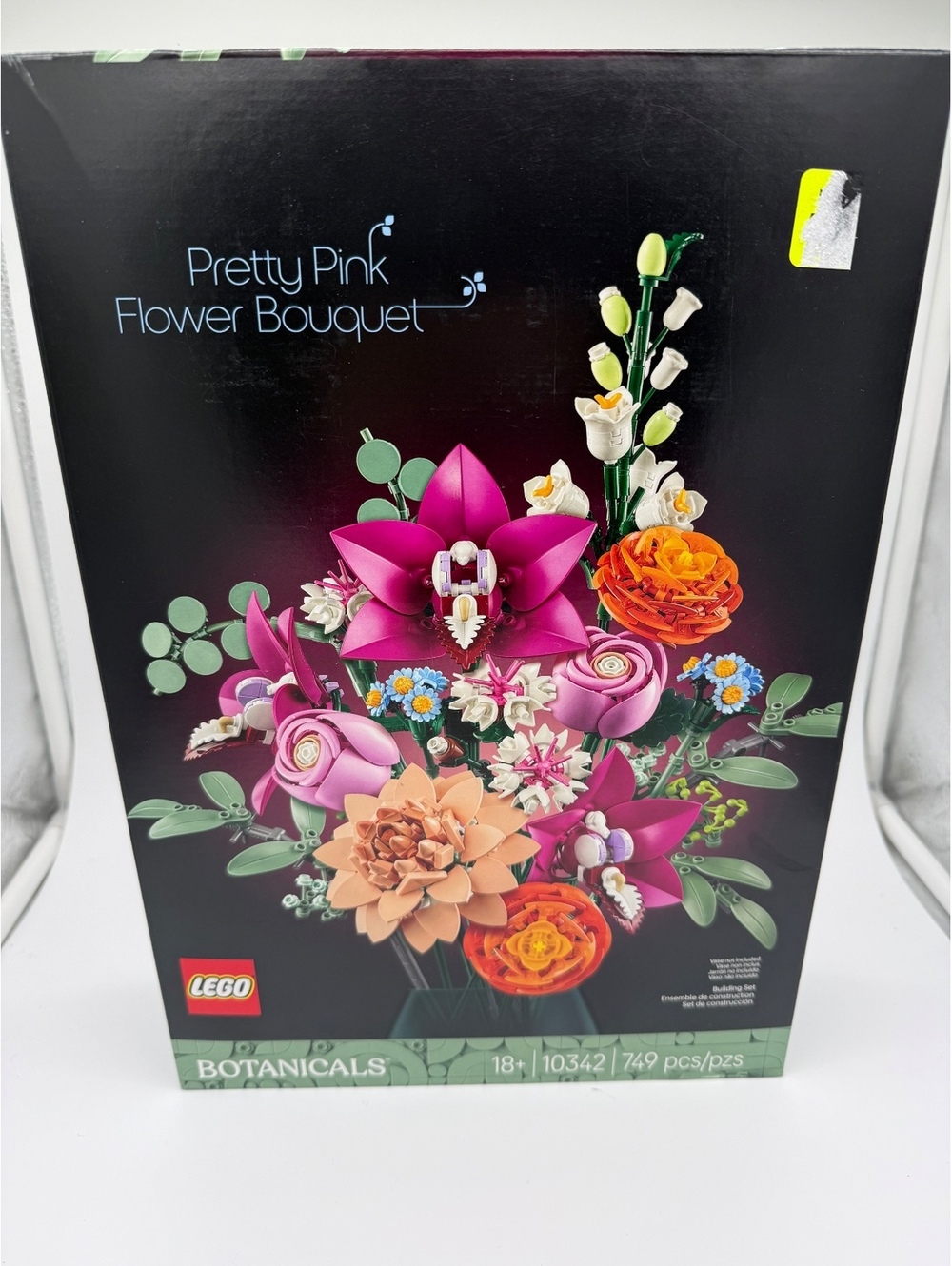 LEGO Botanicals Pretty Pink Flower Bouquet 10342 Building Set (749 Pcs) NEW
